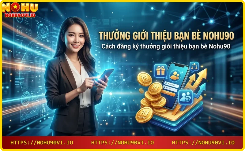 Các bước đăng ký tham gia thưởng giới thiệu bạn bè Nohu90